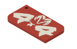 Keychain: Dodge IV 3d model