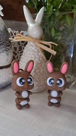 Easter bunny 3d model