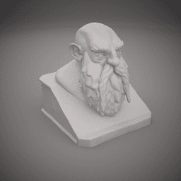 Dwarf Bust | 3D Printable 3d model