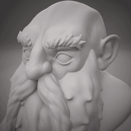 Dwarf Bust | 3D Printable 3d model
