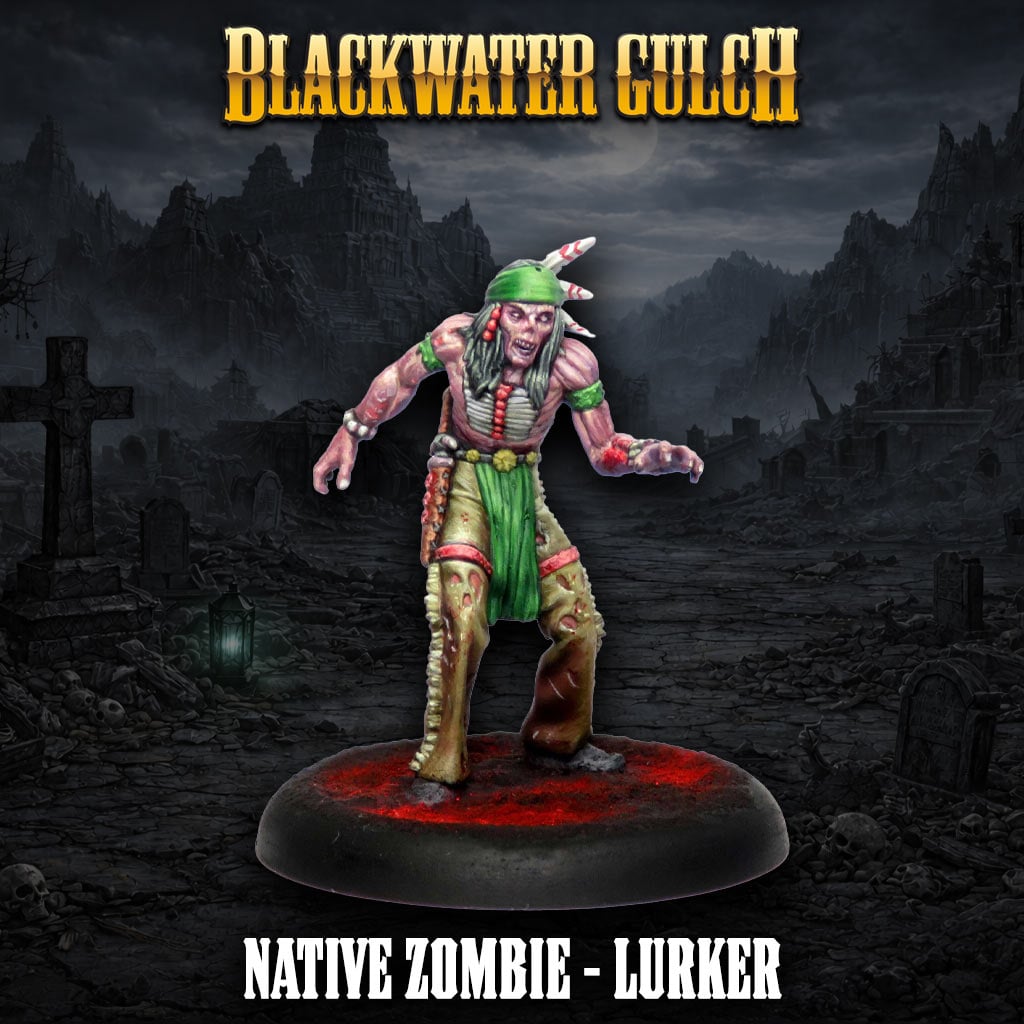 Native Zombie - Lurker 3d model