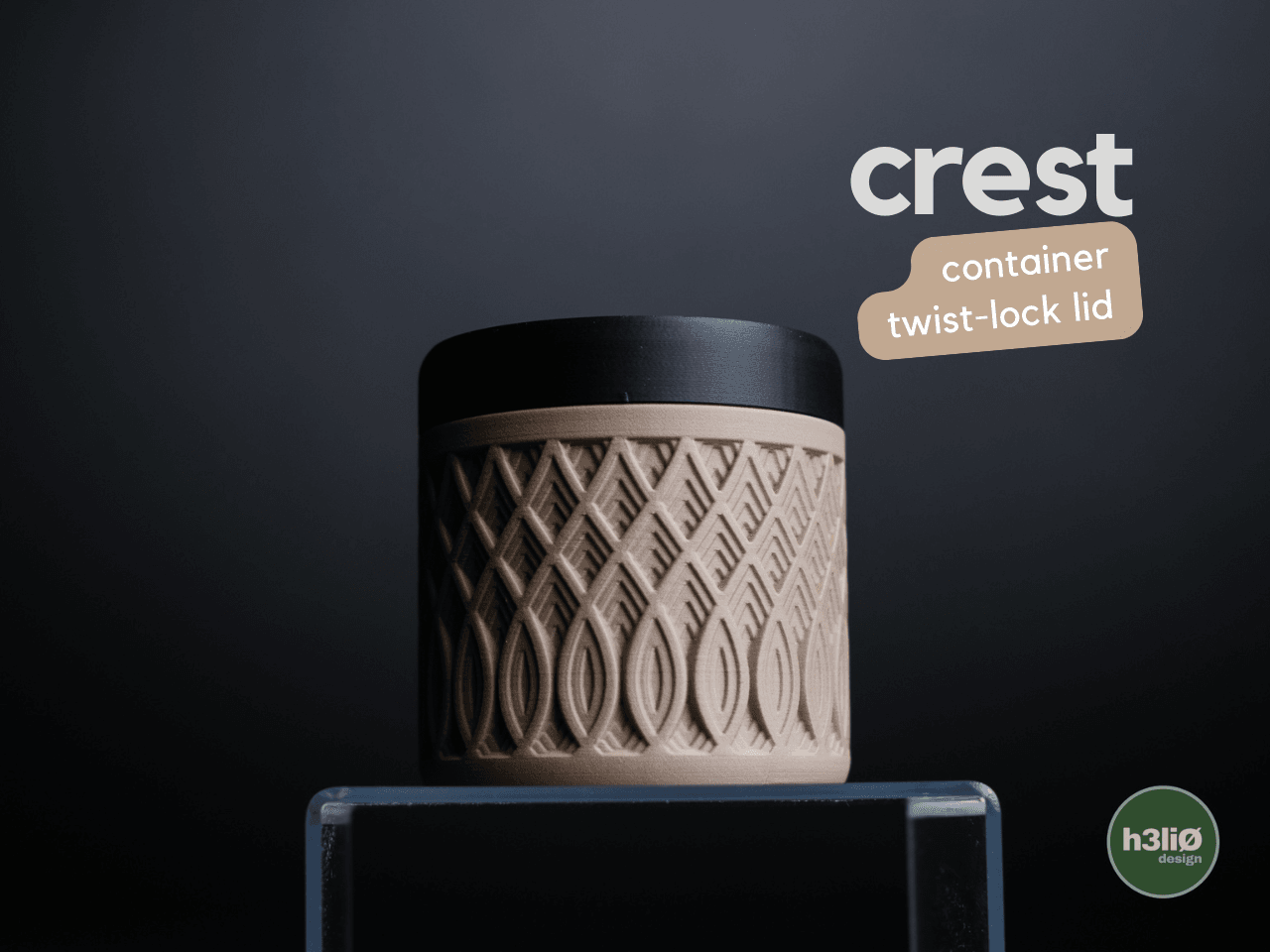 crest · container 3d model