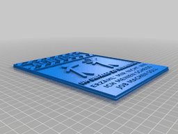 Warnschild, warning sign, work, fun 3d model