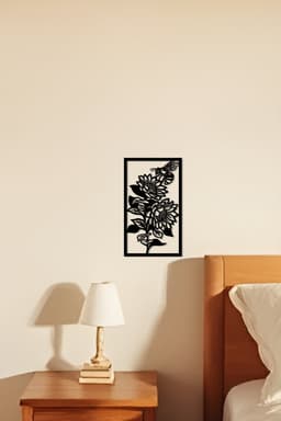 Flower Wall Art, Wall Decor, Home Decor 3d model