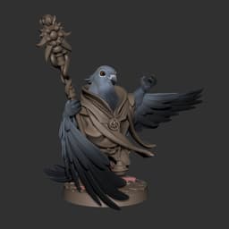 Pigeonfolk Cleric 3d model