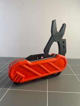 FoldX - Foldable Multi-Tool - Mini Pliers Tool-head 3d model