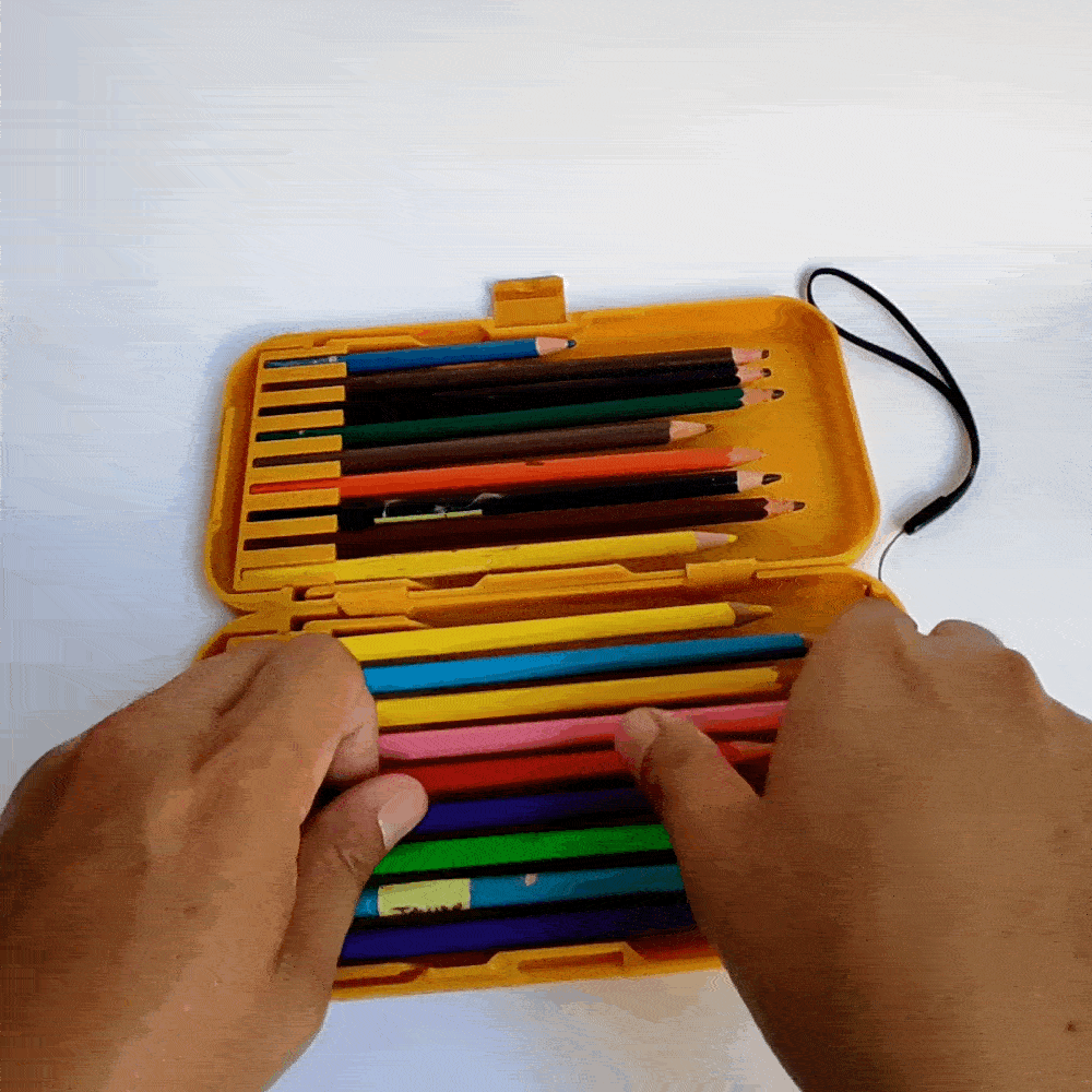 pencil case 3d model