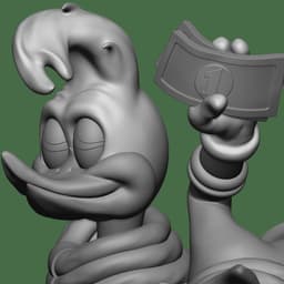 Woody Woodpecker Astronaut 3d model