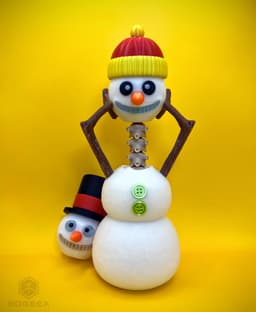Decapitated Snowman 3d model