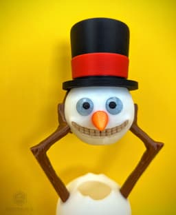 Decapitated Snowman 3d model