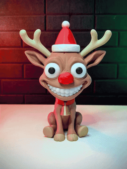 Rudolph The Dead Reindeer 3d model