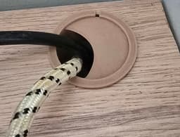 MOKA Design Cable pass-through cover Cable grommet cover 3d model