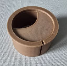 MOKA Design Cable pass-through cover Cable grommet cover 3d model
