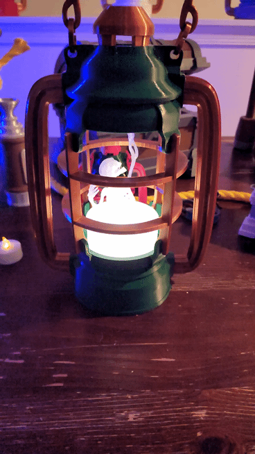 Lantern - 3D Printable Modular Design with Customizable Options 3d model
