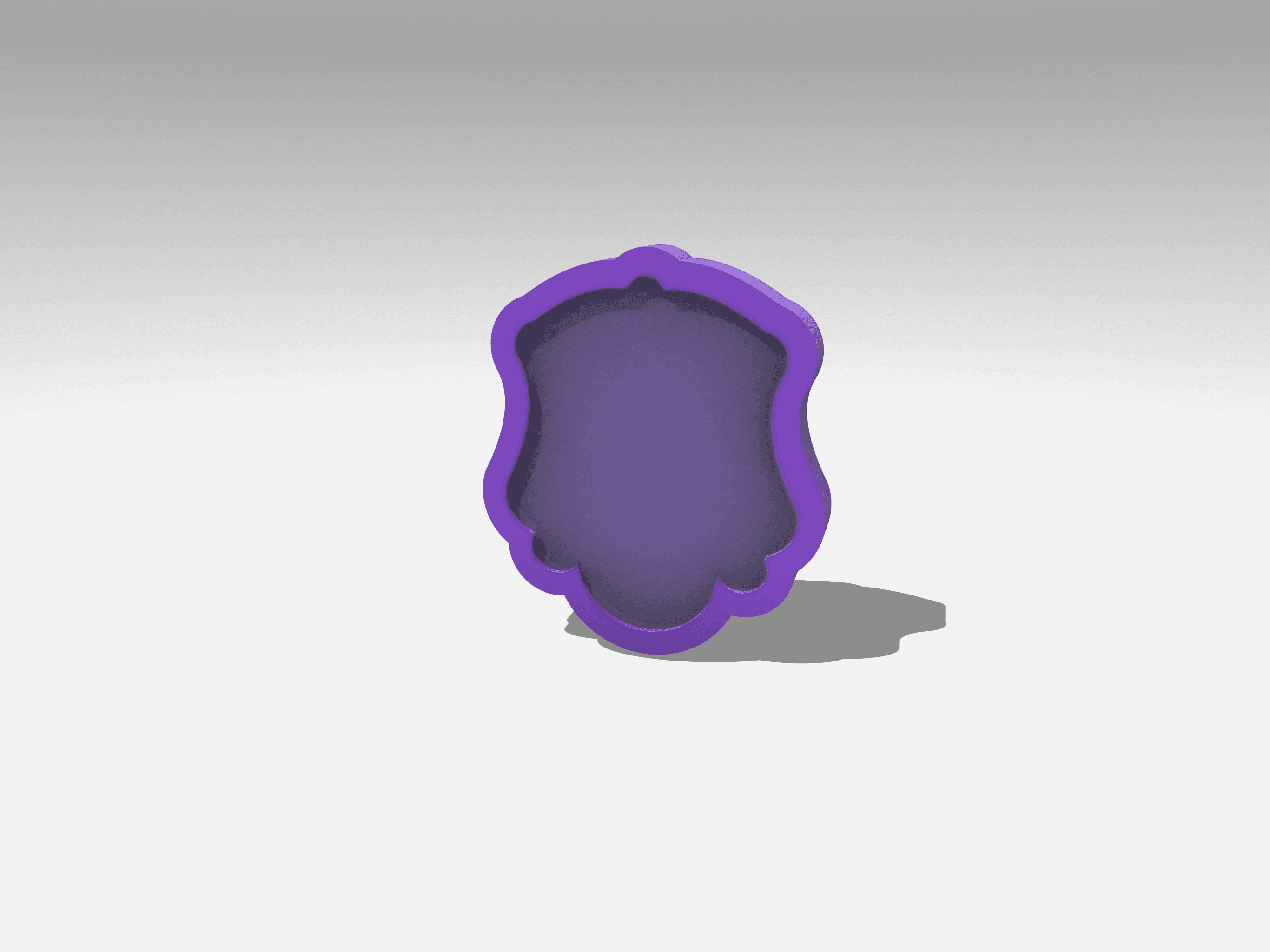 Frame for a Badge 3d model
