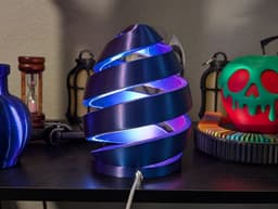 Spiral Egg Lamp Lamp Kit 3d model