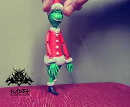 The Grinch Santa 3d model