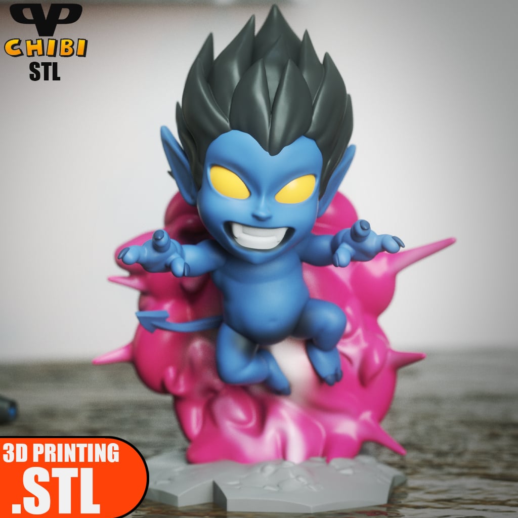 Bamf Chibi STL for 3D Printing ChibiSTL 3DXM 3d model