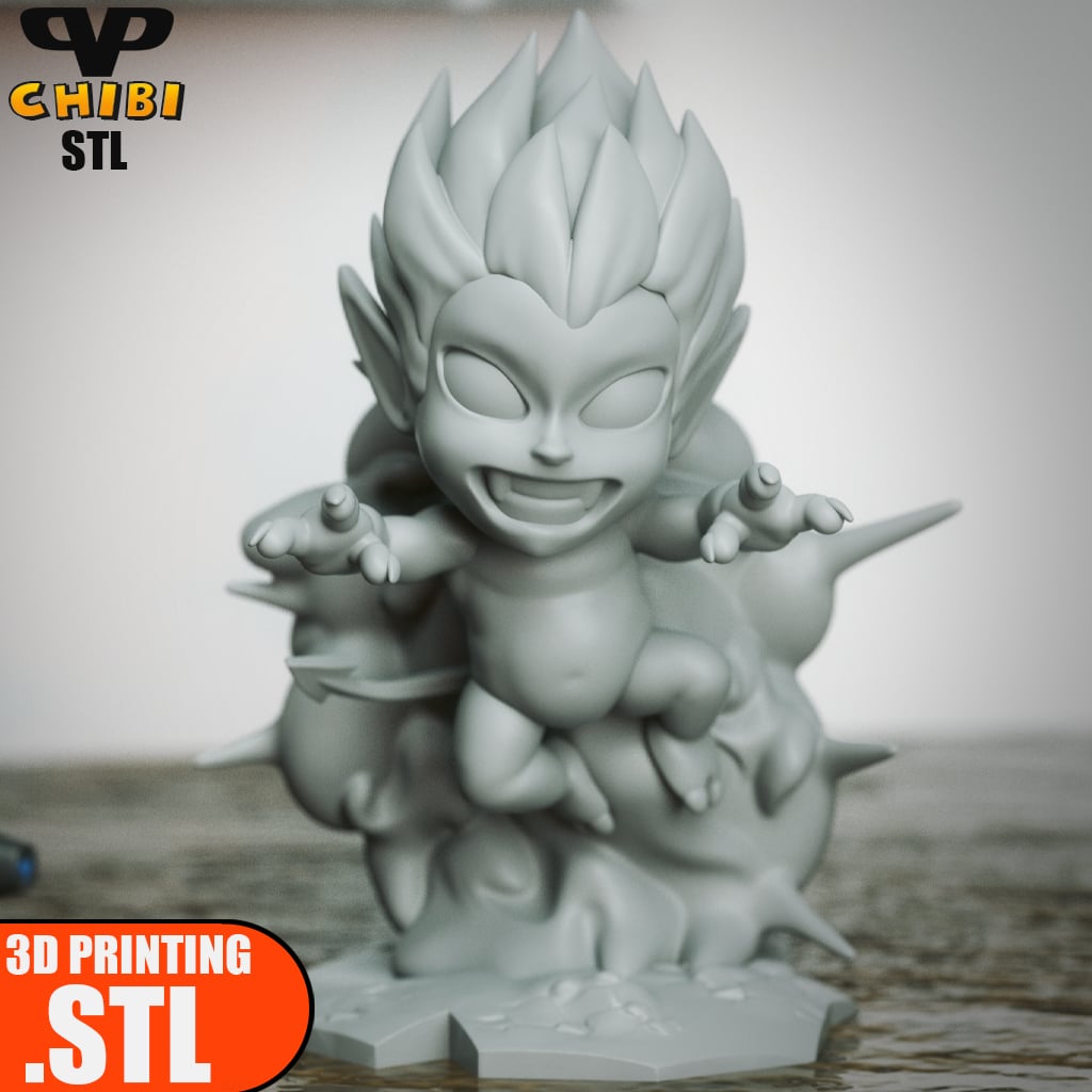 Bamf Chibi STL for 3D Printing ChibiSTL 3DXM 3d model