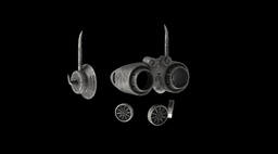 Octane Goggles and Respirators from Apex Legends 3d model