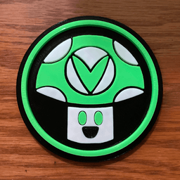 Vineshroom Disc Display 3d model