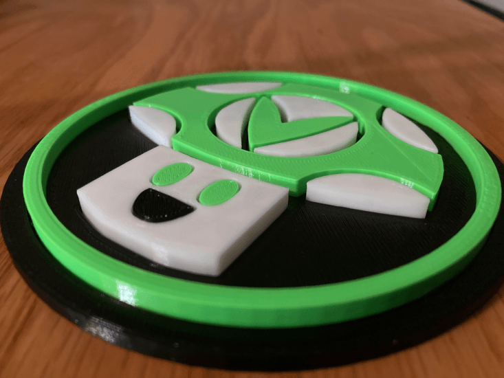 Vineshroom Disc Display 3d model