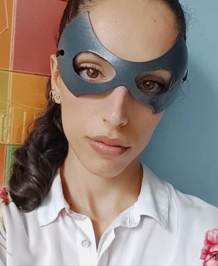 Simple Mask - HalloweenWearables 3d model