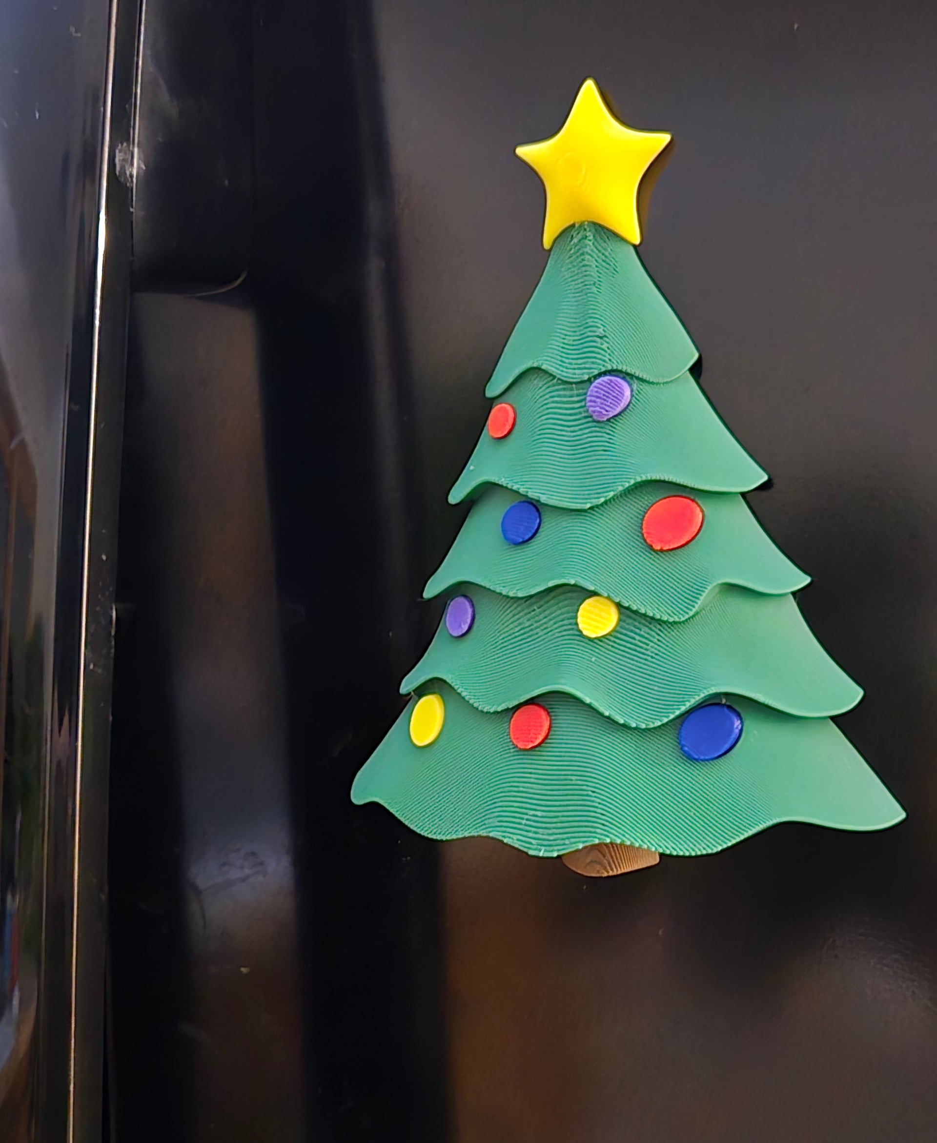 Christmas Tree Magnet Bottle Opener 3d model