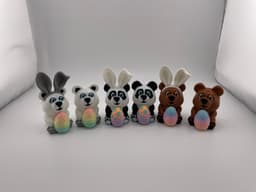 Eggables Bears 3d model