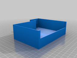 Ender5 Pro Rear Trays 3d model