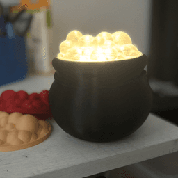 Cauldron Lamp 3d model