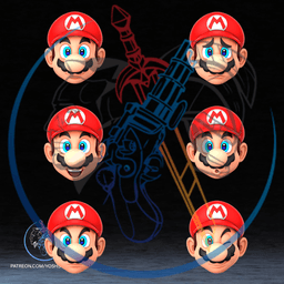 Italian Red Plumber Mask 3D Printer STL File 3d model