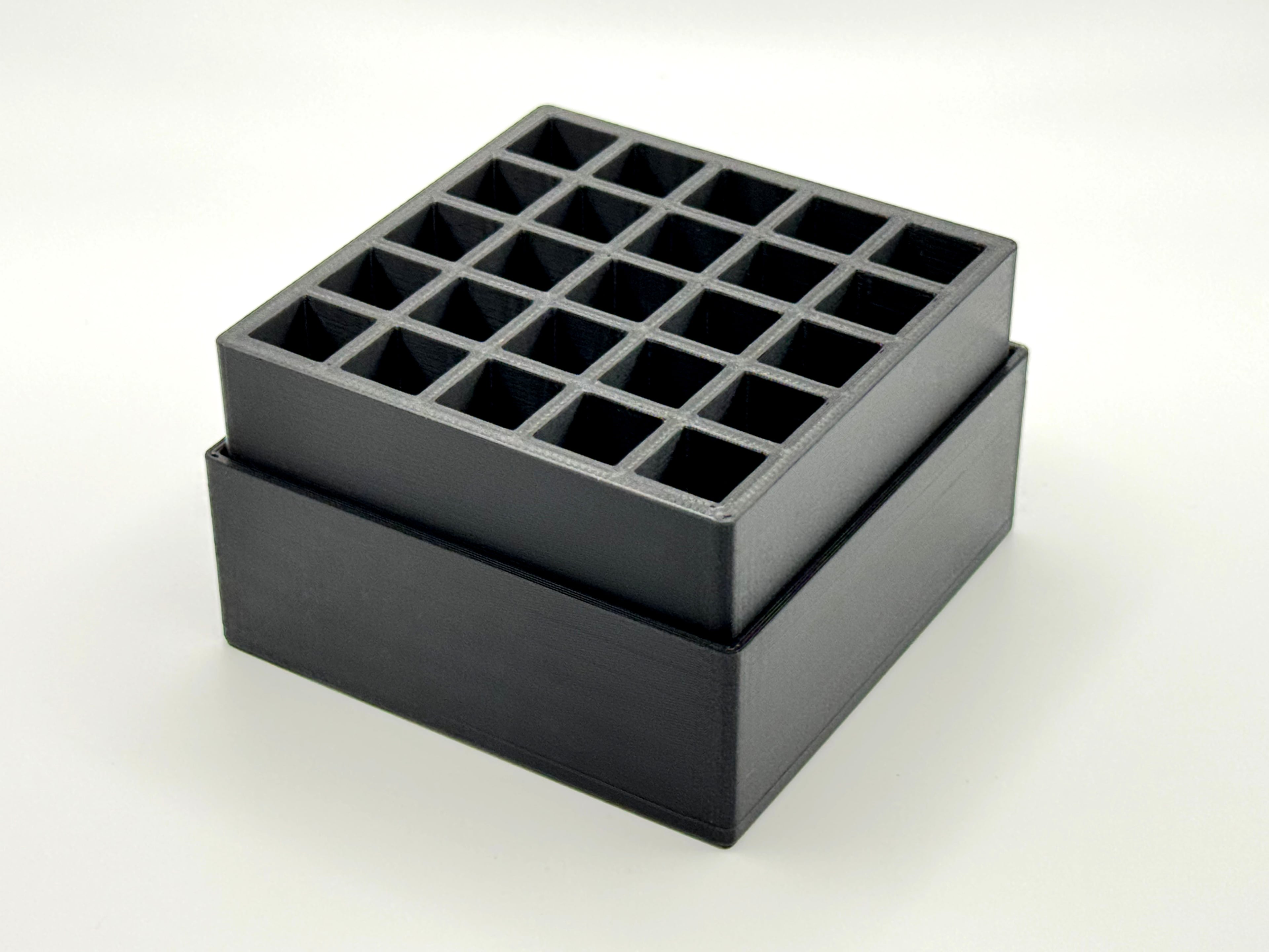 25-Piece Burr Puzzle Set with Box 3d model