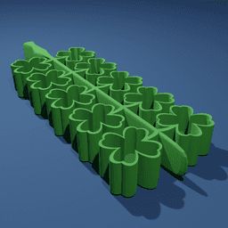 Remix of Four Leaf Clover #StPatricksRemix 3d model