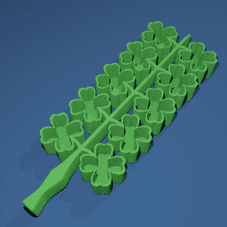 Remix of Four Leaf Clover #StPatricksRemix 3d model
