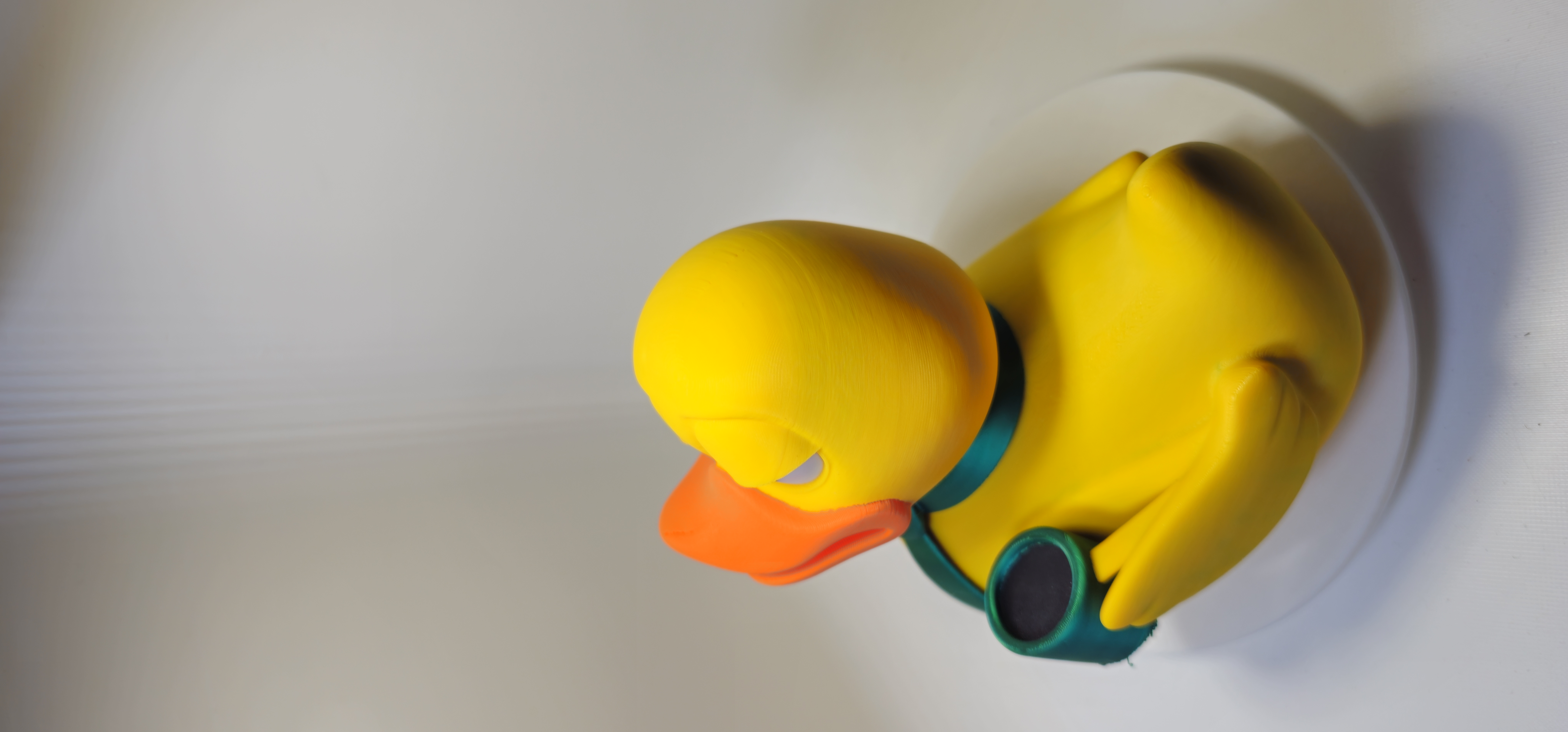 Tired office Duck 3d model