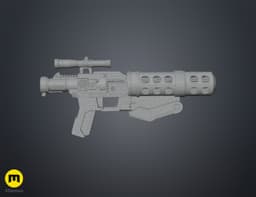 Sith Trooper F-11ABA Blaster Cannon 3d model