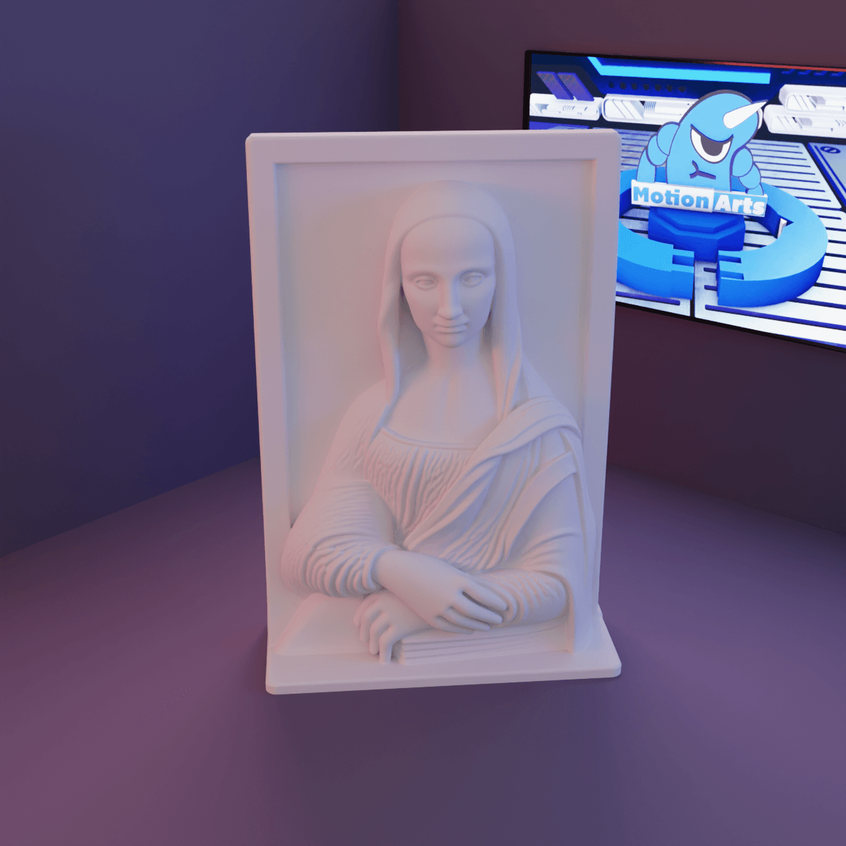 Mona Lisa.stl 3d model