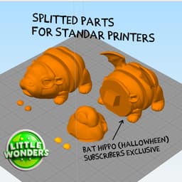 Baby Hippo 3d model