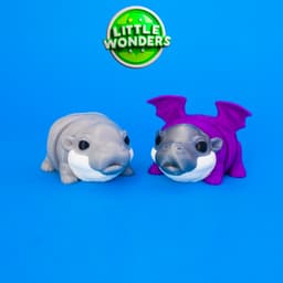 Baby Hippo 3d model