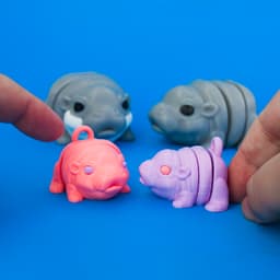 Baby Hippo 3d model