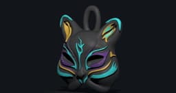 Cat Key Chain 3d model