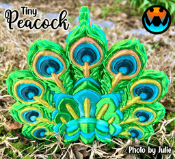 Tiny Peacock 3d model