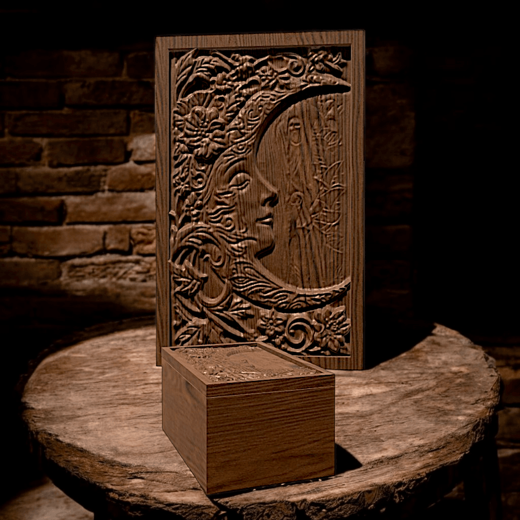 Halfmoon Box 3d model