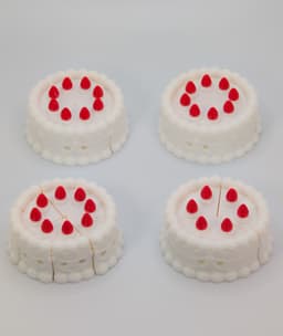 Friendship Cake Charms! 3d model