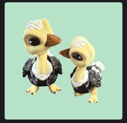 Ostrich and Savannah Mini World 3d model