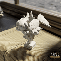 Magikarp Splash Bust 3d model