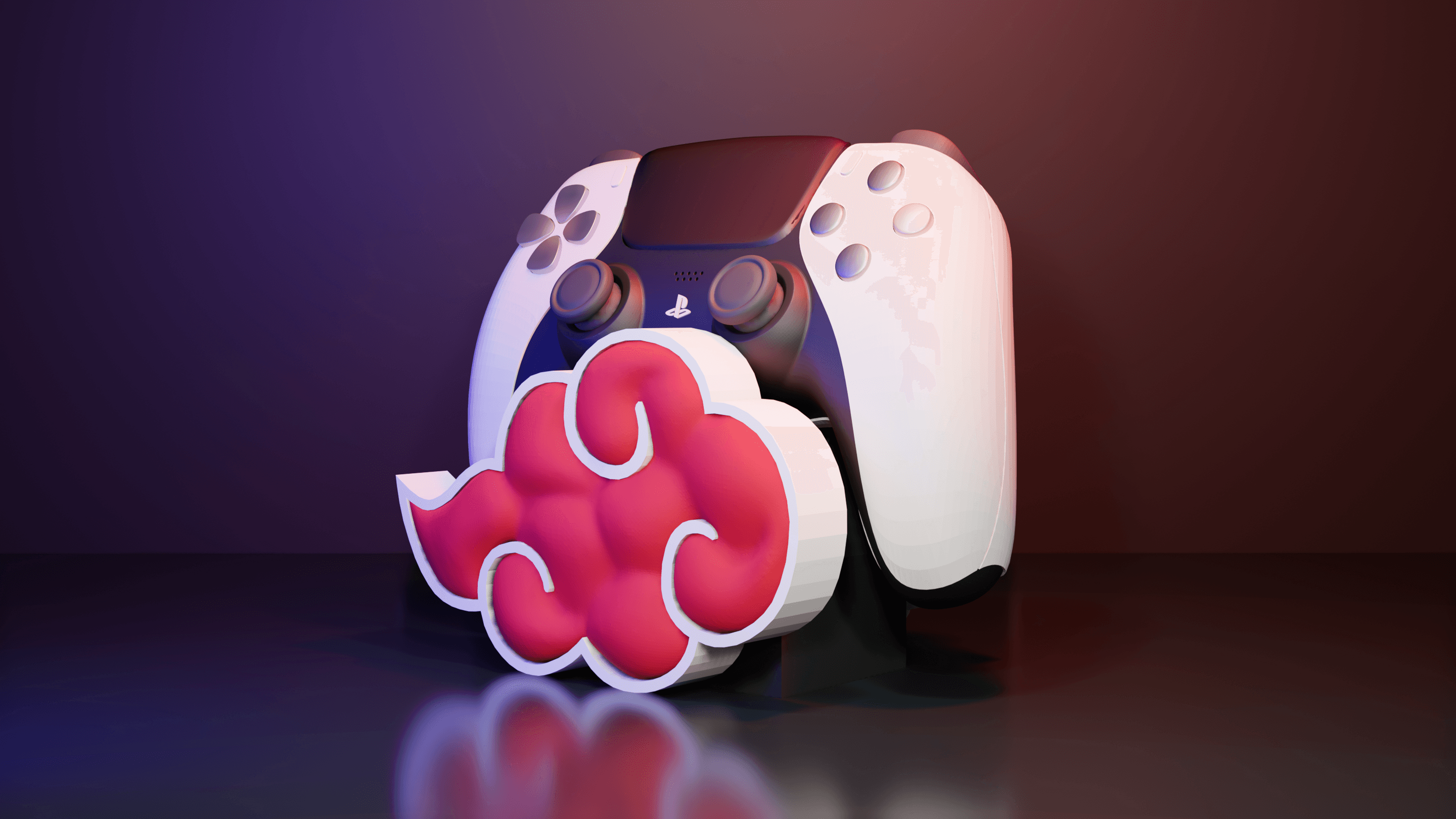 Naruto Cloud Controller Holder 3d model