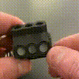 Fidget engine keychain 3d model