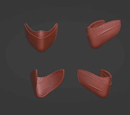 Rain Mask MK1 V1 3d model